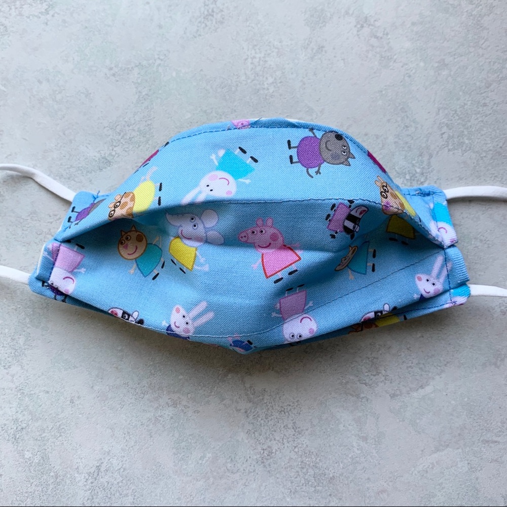 peppa pig face mask (adult & kids)